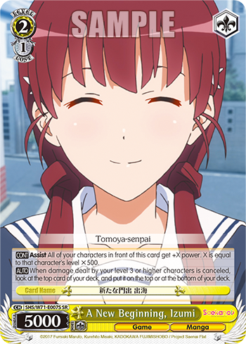 A New Beginning, Izumi