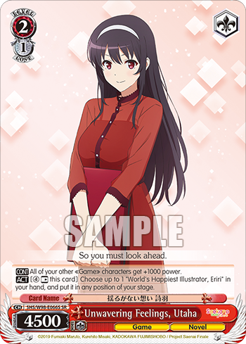 Unwavering Feelings, Utaha
