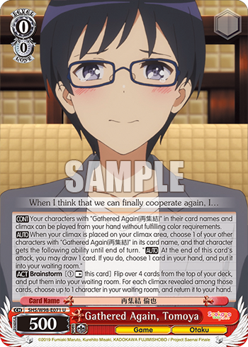 Gathered Again, Tomoya