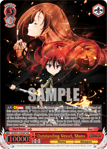 Outstanding Vessel, Shana