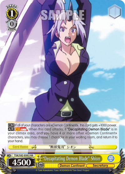 Decapitating Demon Blade, Shion