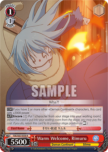 Warm Welcome, Rimuru