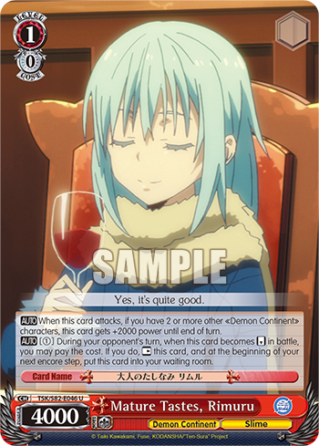 Mature Tastes, Rimuru