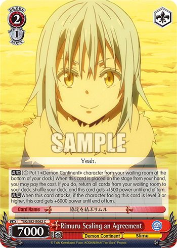 Rimuru Sealing an Agreement