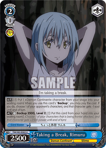 Taking a Break, Rimuru