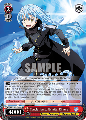 Conclusion to Enmity, Rimuru