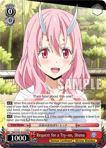 Request for a Try-on, Shuna TSK/S101-E103