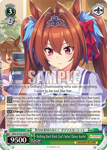 Nothing Hard Work Can't Solve! Daiwa Scarlet