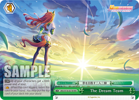 The Dream Team UMA/W106-E075R