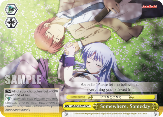 Somewhere, Someday