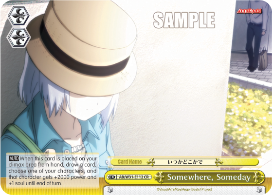 Somewhere, Someday AB/W31-E112