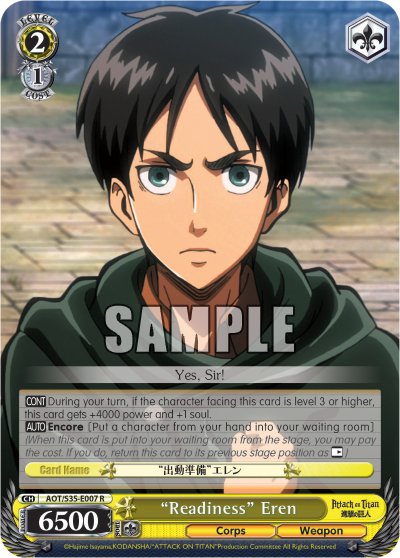 "Readiness" Eren