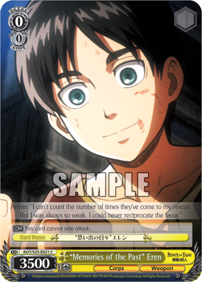 "Memories of the Past" Eren