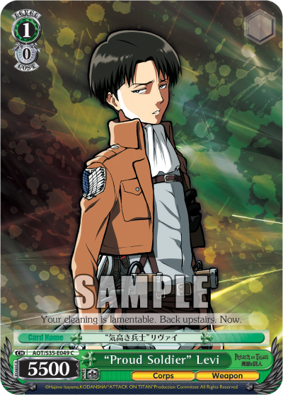 "Proud Soldier" Levi
