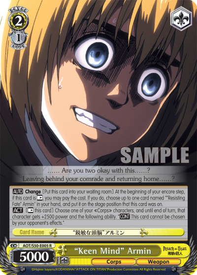"Keen Mind" Armin
