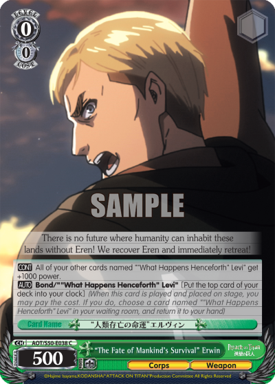 "The Fate of Mankind's Survival" Erwin