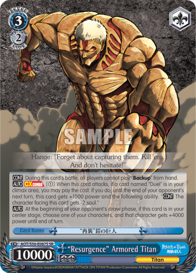 "Resurgence" Armored Titan