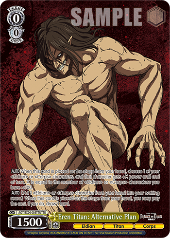 Eren Titan: Alternative Plan