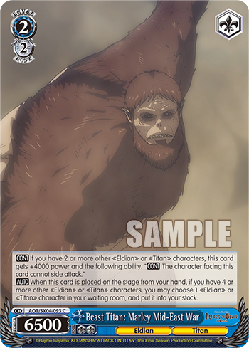 Beast Titan: Marley Mid-East War