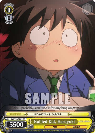 Bullied Kid, Haruyuki