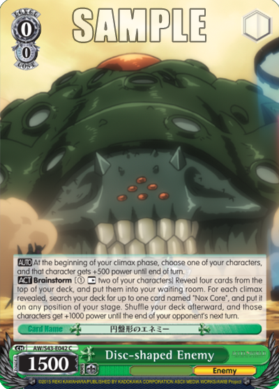 Disc-shaped Enemy