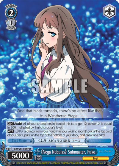 《Nega Nebulas》 Submaster, Fuko