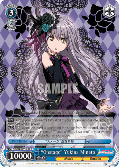 "Onstage" Yukina Minato BD/EN-W03-097