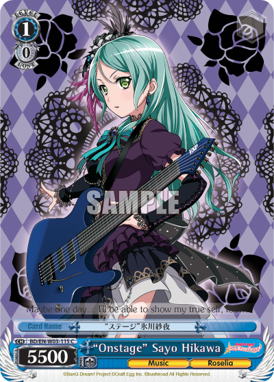 "Onstage" Sayo Hikawa BD/EN-W03-115