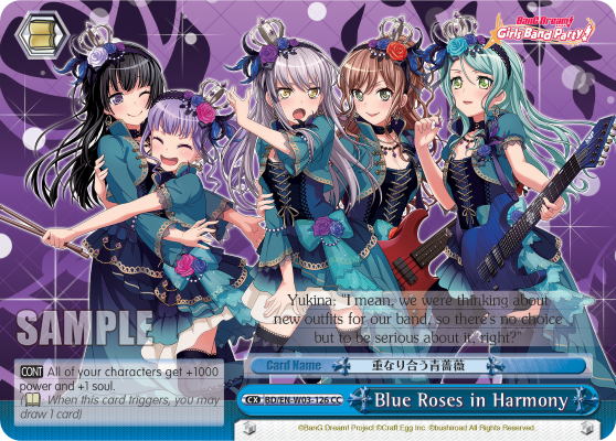 Blue Roses in Harmony BD/EN-W03-126