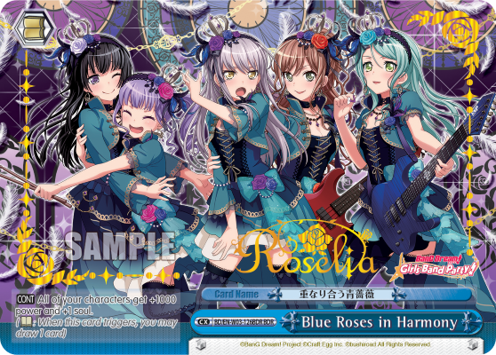Blue Roses in Harmony BD/EN-W03-126BDR
