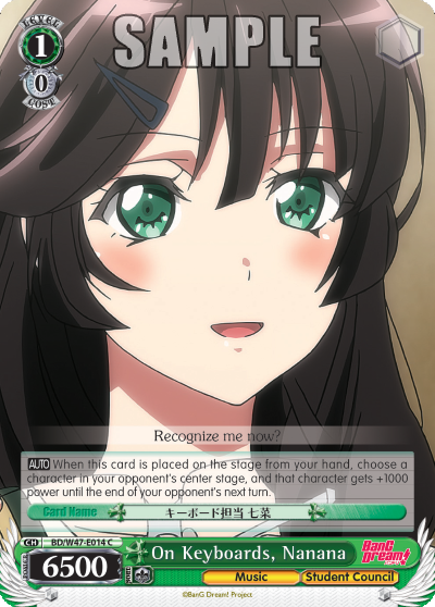 On Keyboards, Nanana