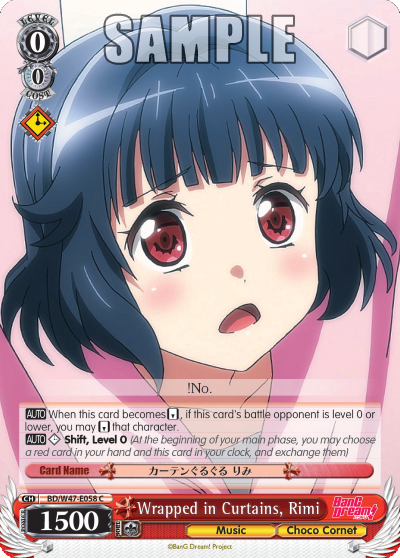 Wrapped in Curtains, Rimi