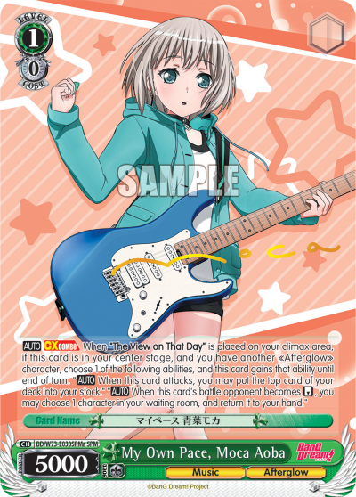My Own Pace, Moca Aoba