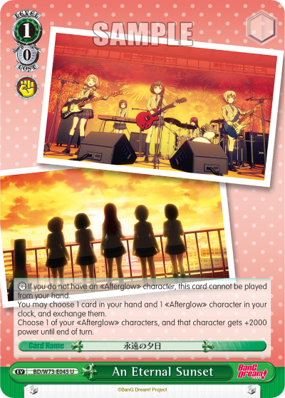 An Eternal Sunset BD/W73-E045