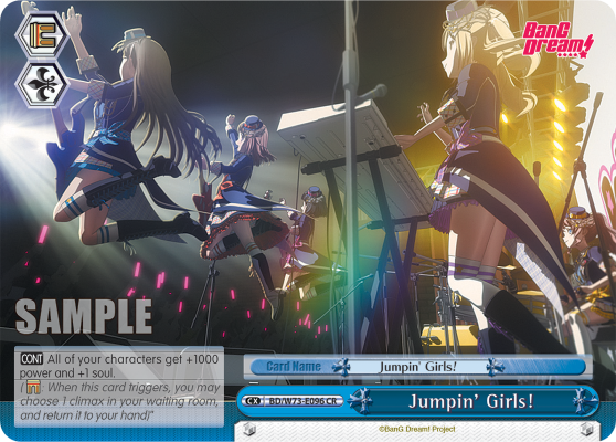 Jumpin' Girls! BD/W73-E096