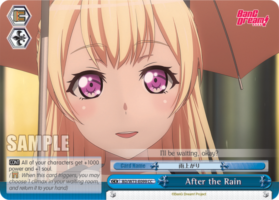 After the Rain BD/W73-E099