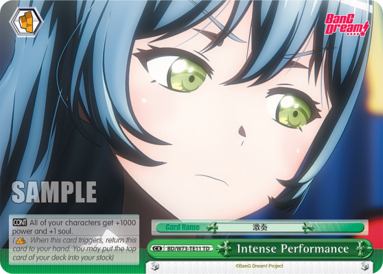 Intense Performance