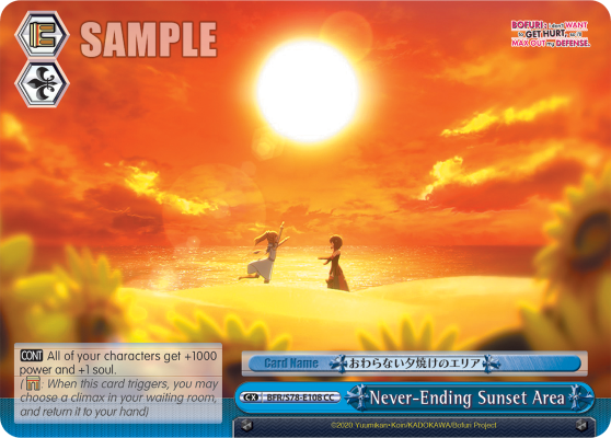 Never-Ending Sunset Area BFR/S78-E108