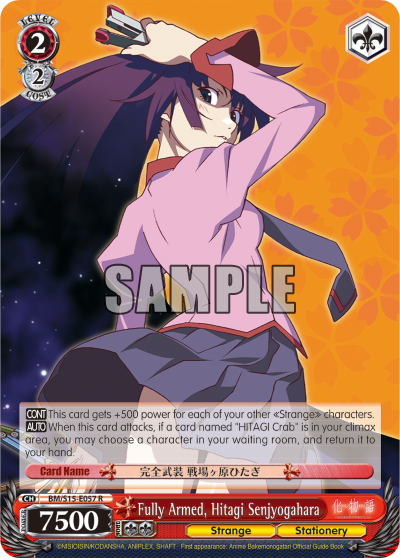 Fully Armed, Hitagi Senjyogahara