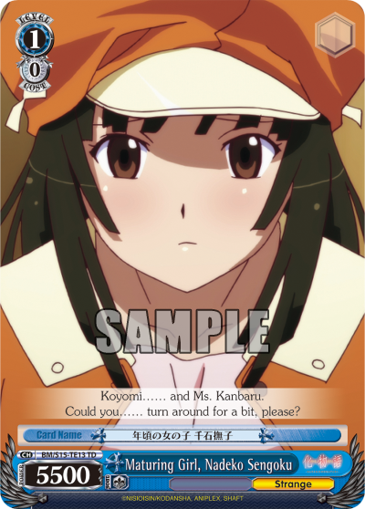 Maturing Girl, Nadeko Sengoku