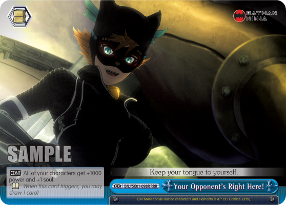 Your Opponent's Right Here! BNJ/SX01-098R