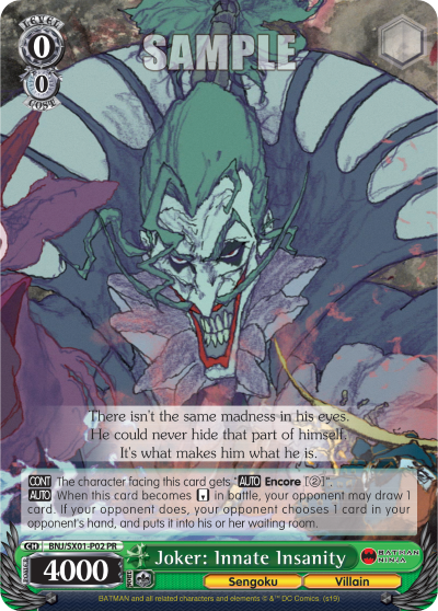 Joker: Innate Insanity