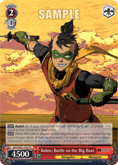 Robin: Battle on the Big Boat