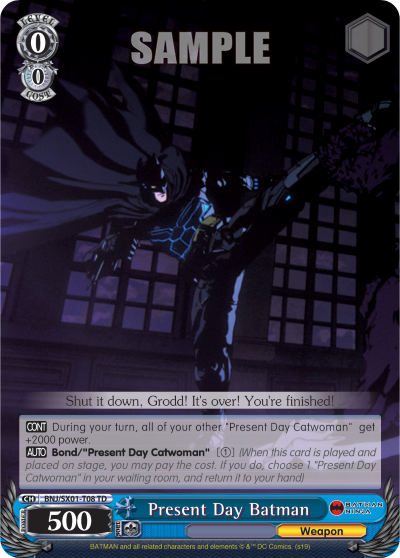 Present Day Batman
