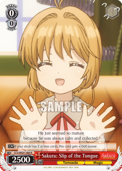 Sakura: Slip of the Tongue