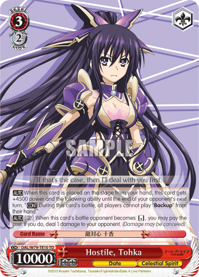 Hostile, Tohka