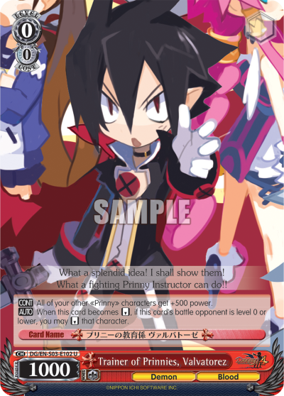 Trainer of Prinnies, Valvatorez