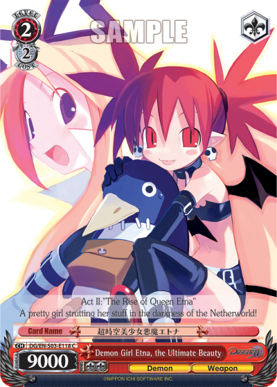 Demon Girl Etna, the Ultimate Beauty DG/EN-S03-E118