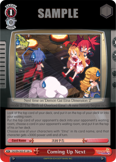 Coming Up Next DG/EN-S03-E128