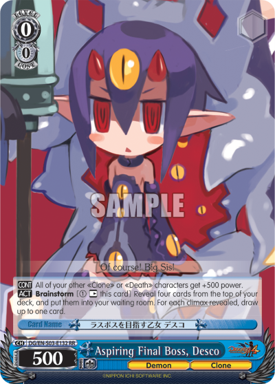 Aspiring Final Boss, Desco